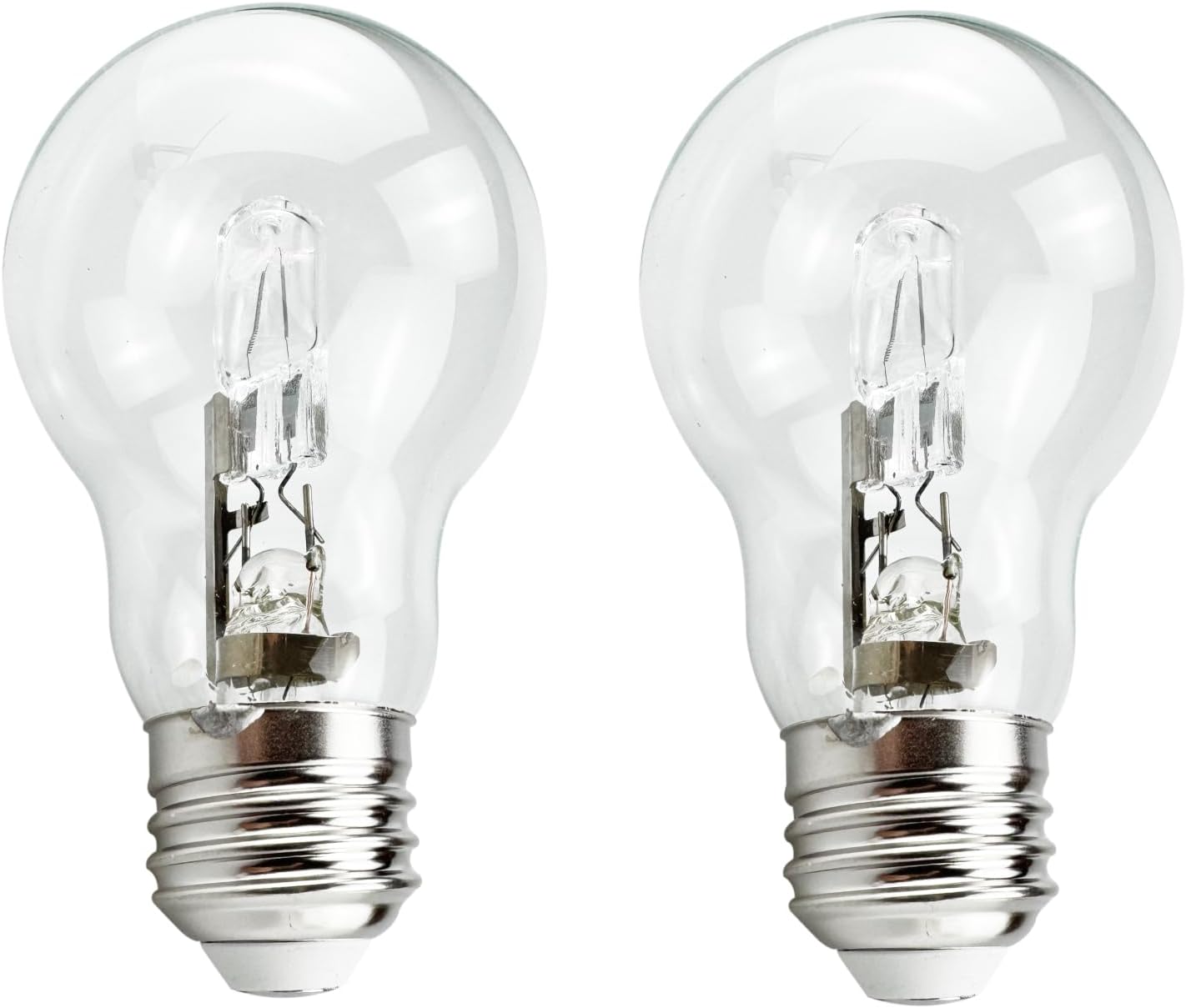 2Pcs 043168787963 Light Bulb 43W 120V A19 Halogen Bulb Replacement E26 Medium Screw Base Replace 78796 for Table Lamps