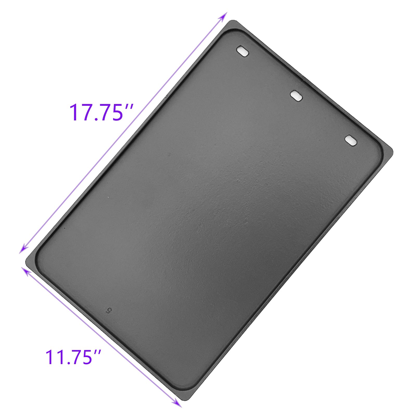 56425 56426 Cast Iron Reversible Griddle Plate Replacement Parts for Napoleon Rogue 425, 625 series xt 425 625 SIB Gas Grill 17-3/4