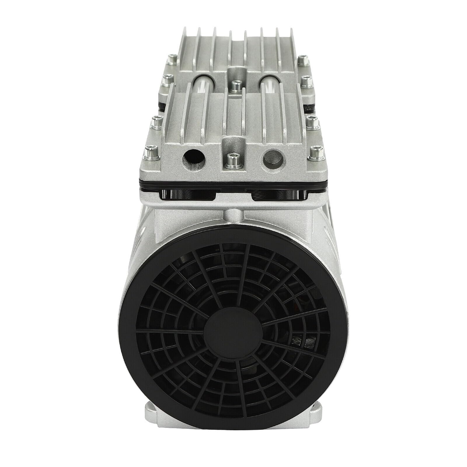 Compressore D'Aria Silenzioso Oil-Free 8 Bar – Motore 550W/800W, Portata 125 L/min, Testa In Rame E Alluminio - 2