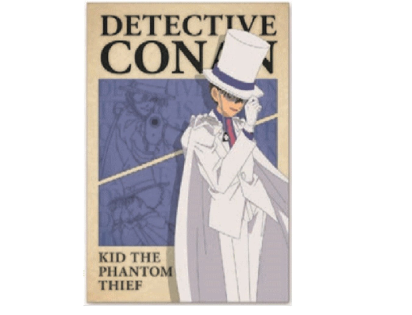 名探偵コナン　怪盗キッド　ポストカード 名探偵コナン ポストカード クラシカル 怪盗キッド【YTE公式オンライン