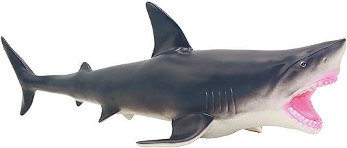 Miniatura 16 de Gemini&Genius Ballena gris de animal marino, réplica realista de juguete de vida silvestre de ballena gris grande, figura de ballena pintada a mano,