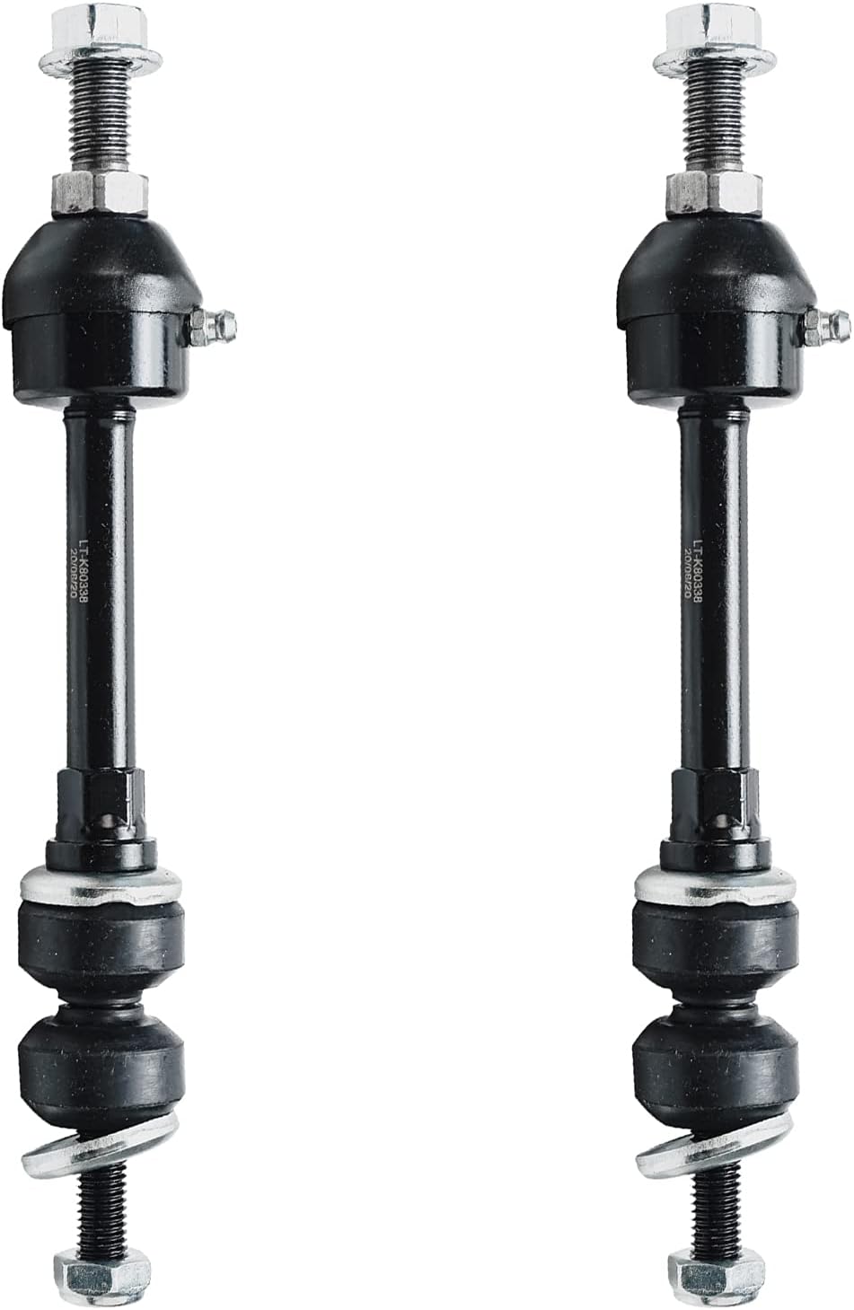 Detroit Axle - 4WD Front 2pc Sway Bars for 05-08 Ford F-150 | Lincoln Mark LT, 2 Stabilizer Sway Bar End Links Set 2005 2006 2007 2008 Replacement