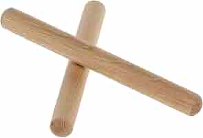 Gewa Clave In Legno Nahar - 20cm, Strumento Musicale A Percussione - Foto 9