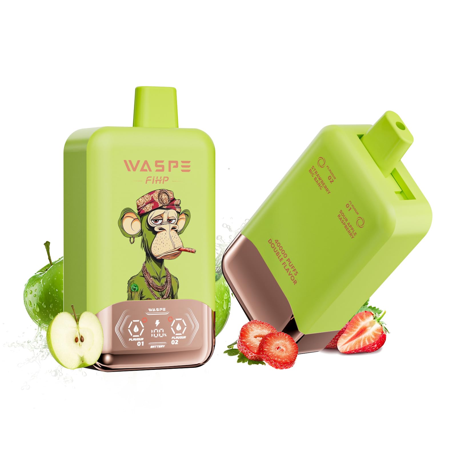 早い者勝ち‼️ラス1 WASPE グレープアイス＆ストロベリーキウイ 61Sl9hquf3L.jpg