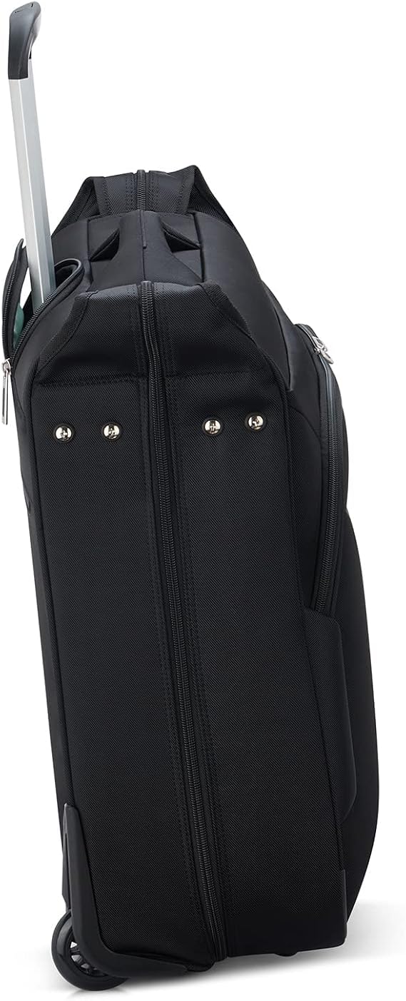 DELSEY PARIS Sky Max 2.0 Two Wheel Garment Bag, Black