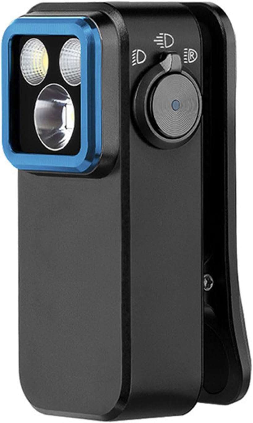 Portables Clip Lamp Waterproofed Outdoor Light Fast Charging Flashlights for Night Camping Essential Durability Outdoor Task Light