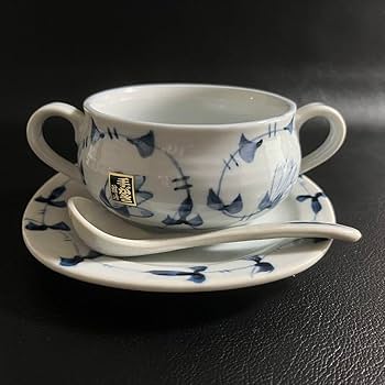 5/10まで値下げ 有田焼 龍峰窯 カップ＆ソーサー＆ケーキ皿　トリオ５客セット Amazon.co.jp: 有田焼 未峰窯 コーヒーカップ&ソーサー 三客