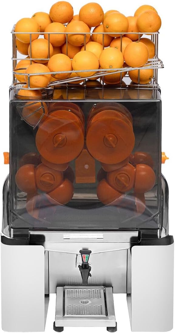 GGM Gastro OPW150 Electric Orange Juicer front view