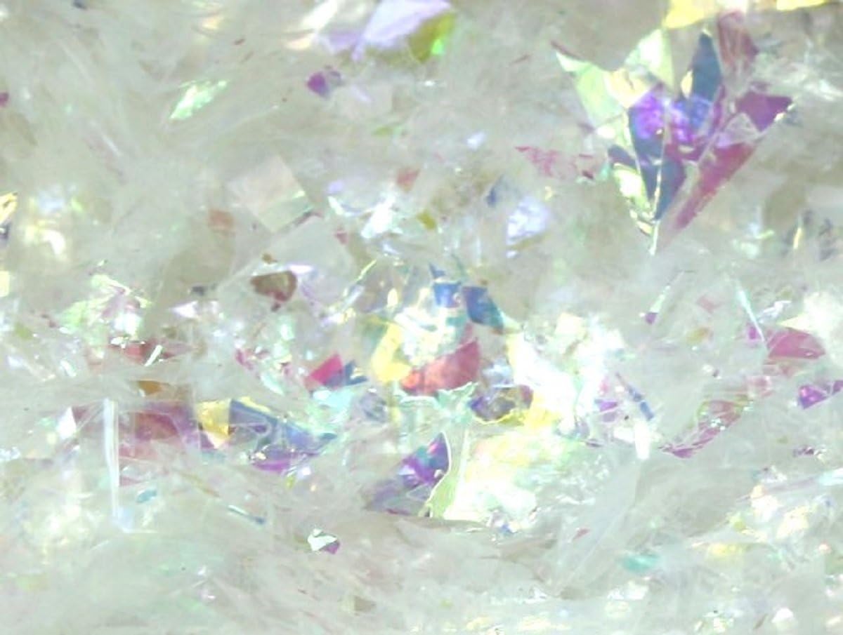 Flitter Flakes - White - Iridescent - 4 oz - 311-4328