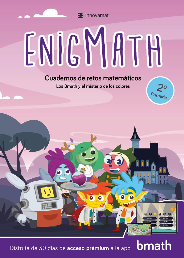 Innovamat - Enigmath 2º de primaria - Cuaderno de retos matemáticos (Colección Enigmath)
