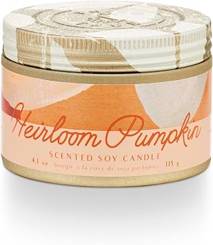 Tried & True Heirloom Pumpkin Small Tin Candle