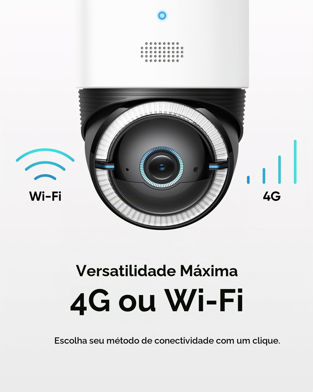 Eufy 4G LTE Cam S330 32GB microSD付 eufy Security Câmera 4G LTE S330, câmeras de segurança solar