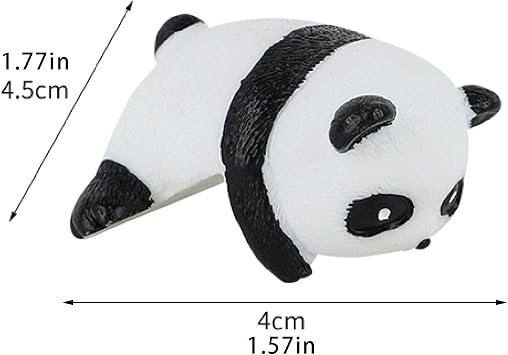 Computer Monitors Decoration 6Pcs Cartoon Animal Figurine Toy Home Decor for Computer Screens Keyboards Dashboard Decors