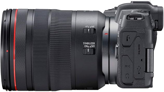 Canon EOS RP Mirrorless Camera with RF 24-105mm F/4L is USM Lens, Black - 3380C012