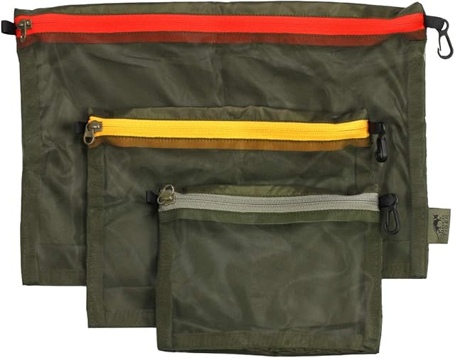 Tasmanian Tiger Tt Mesh 7632 Zestaw Kieszeni, Oliwkowy, 3 Rozmiary