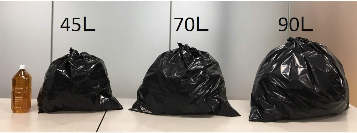 orudyi Trash Bags/Poly Bags Poly Bag Business 90l Thick 0.05 mm, 10P black P – 97