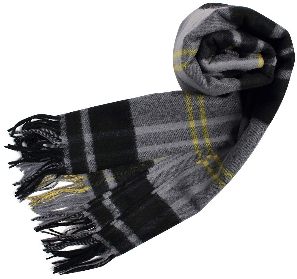 ジョンストン　大判ストール　グレー Johnstons of Elgin | ジョンストンズ オブ エルガン 大判ストール