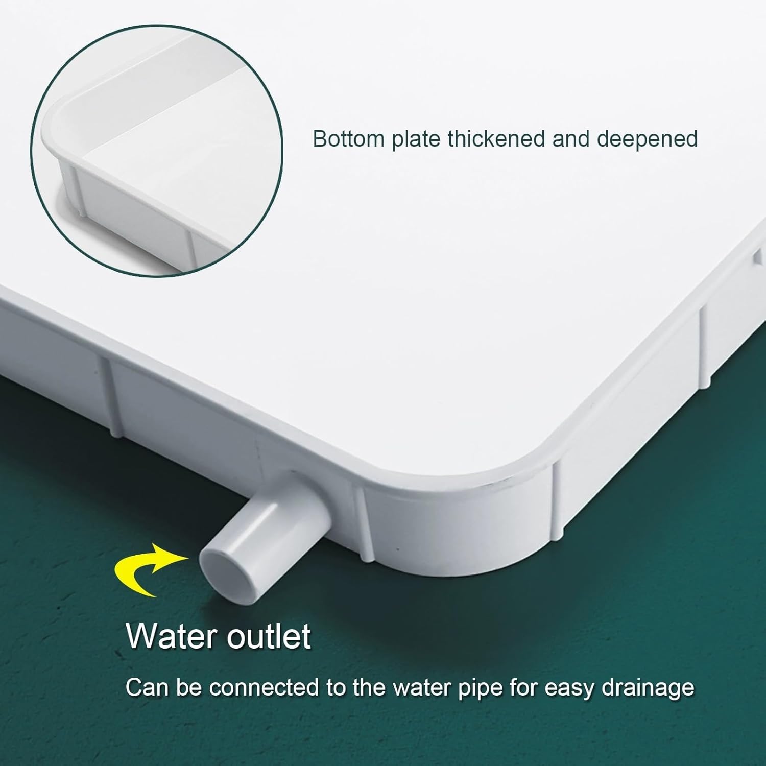 Tubo Di Scarico Per Vassoio Di Raccolta Condensa,Vassoio Di Raccolta Condensa In Plastica Per Climatizzatore Mobile,Kit Vassoio Condensa Per Climatizzatore E Raccolta(5M-water pipe)