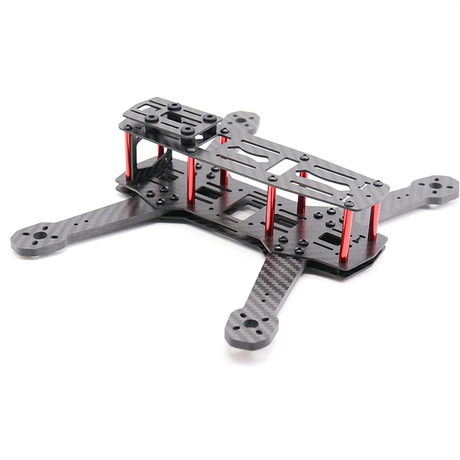 Telaio for drone da 5 pollici QAV250 ZMR250 Kit telaio idraulico Spessore 5mm Braccio in fibra di carbonio FPV Racing Drone Quadcopter Bracci del telaio del quadricottero (Size : Frame Kit)
