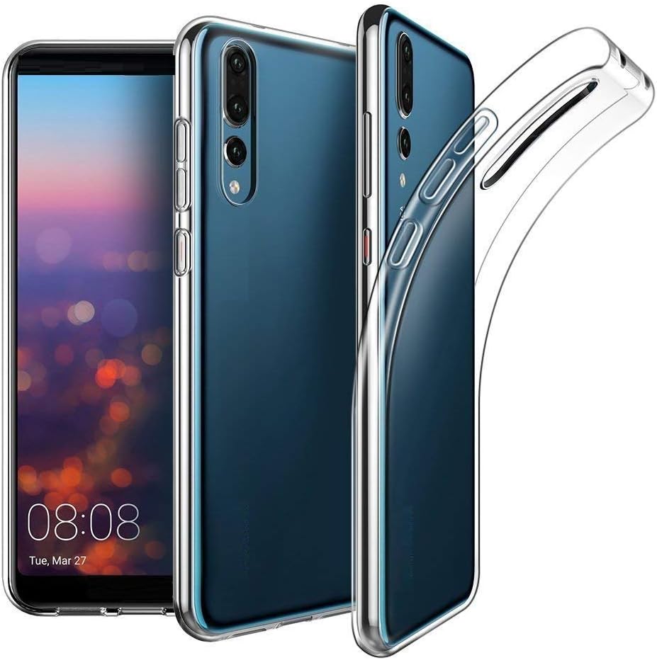 Zedfo Case Transparent Back Cover for Vivo V15 Pro