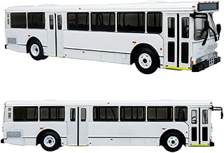 Orion V Transit Bus - Blank White Edition - Customizable Diecast Model Bus for Collectors and Hobbyists - Artist Series 1:87 Scale