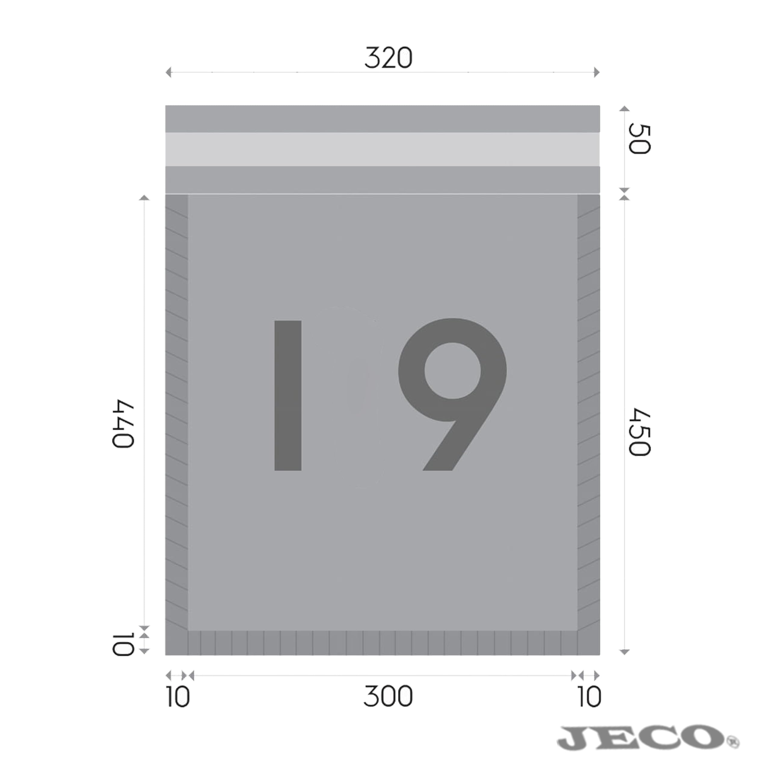 Jeco - Lot de 200 enveloppes à bulles d'air blanches taille I/9 int. 300 x 440 mm pochettes matelassées kraft d'expédition PRO