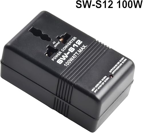 Miniatura 7 de Transformador convertidor de voltaje escalonado hacia arribaabajo, 100 W, doble canal, 110 V120 V a 220 V240 V AC117V-AC230V, interruptor para