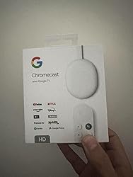 Google TV Chroecast avec Google TV (HD) Neige - Vos divertisseents en
