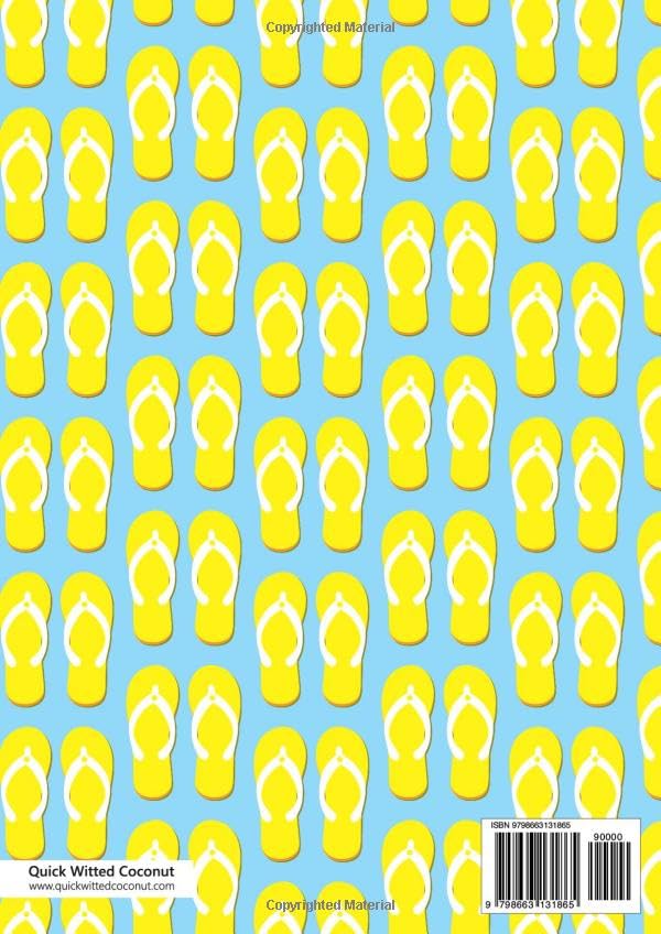 Holiday Notebook - A4: (Blue Sky Yellow Edition) Fun notebook 192 lined pages (A4 / 8.27x11.69 inches / 21x29.7cm) - Image 2