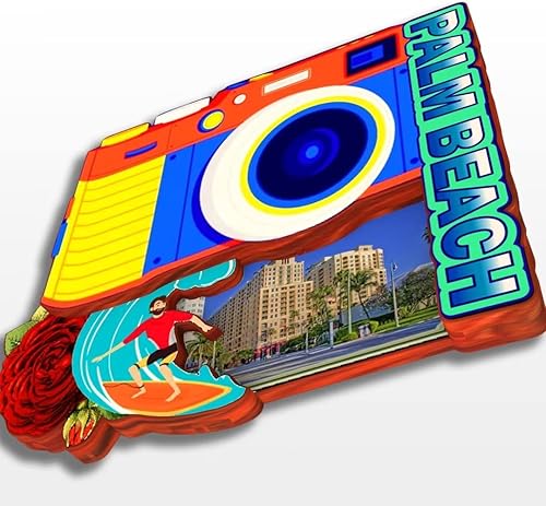 Vista 26 de Orlando Florida USA American Nevera Magnet Colección Madera 3D Madera Hecho a Mano Viajes Ciudad Recuerdos Refrigerador Imán Decoración del Hogar