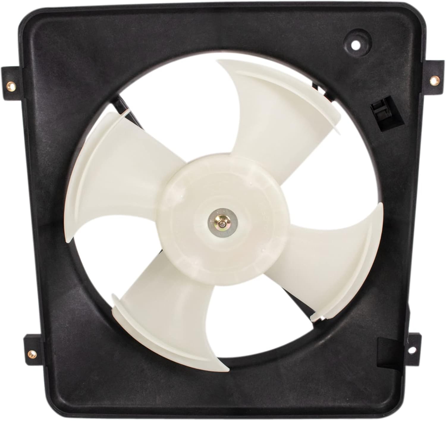 TRQ A/C Condenser Cooling Fan Assembly Compatible with 1996-1998 Honda Civic HO3113104