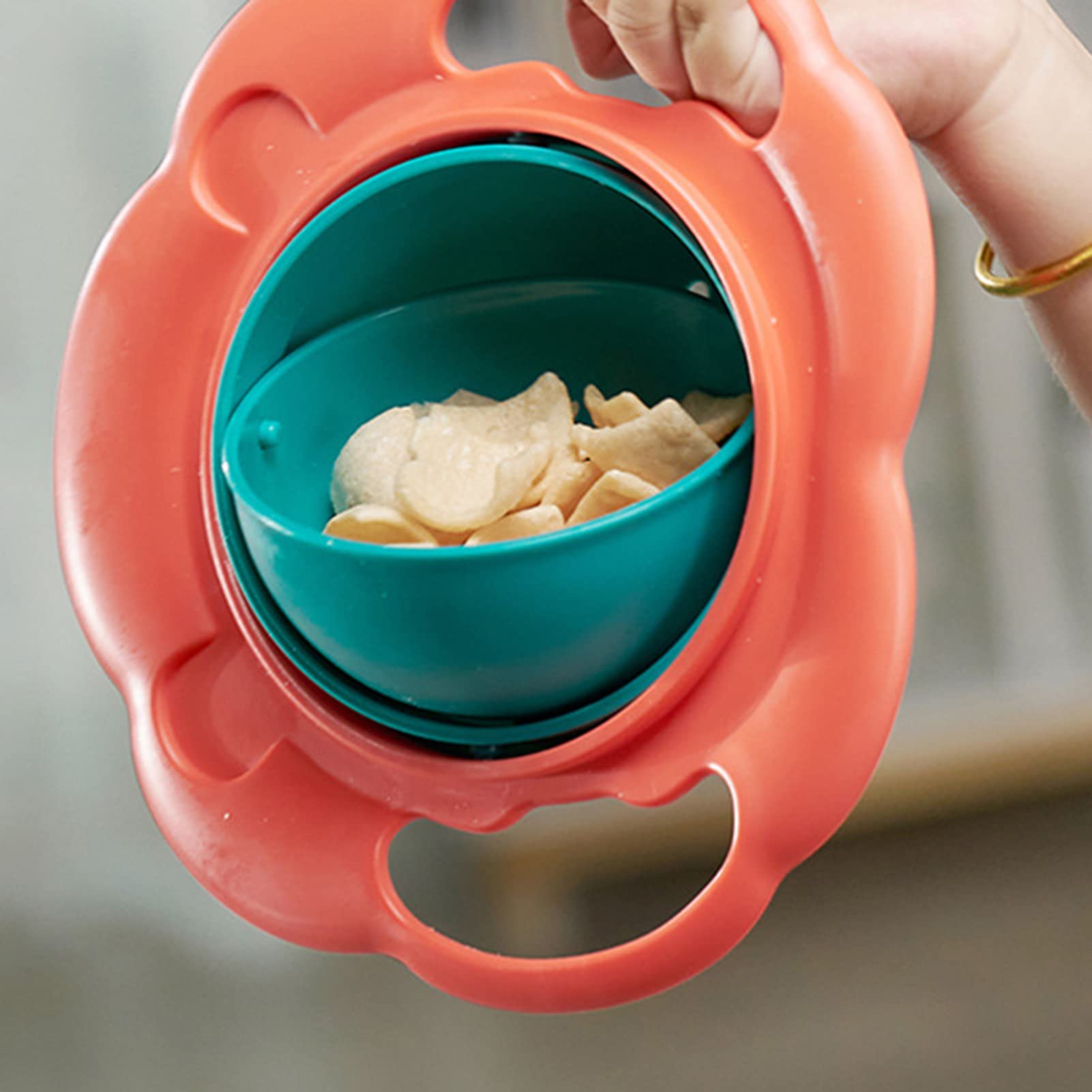 Cuenco sin Derrames, Cuenco Mágico Resistente a Roturas Práctico para el  Hogar Al Aire Libre (GREEN) : Amazon.com.mx: Bebé