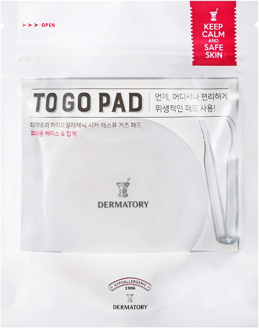 DERMATORY Hypoallergenic Pad (Cica Rescue Gauze Pad)