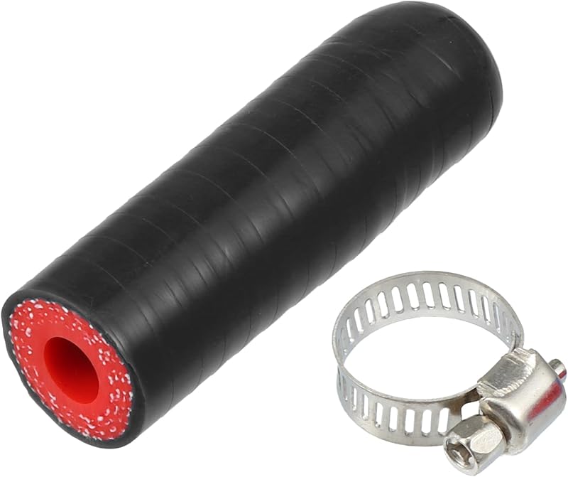 Tampão de mangueira de silicone para líquido de arrefecimento, vácuo e admissão A ABSOPRO 8 mm – 1 unidade