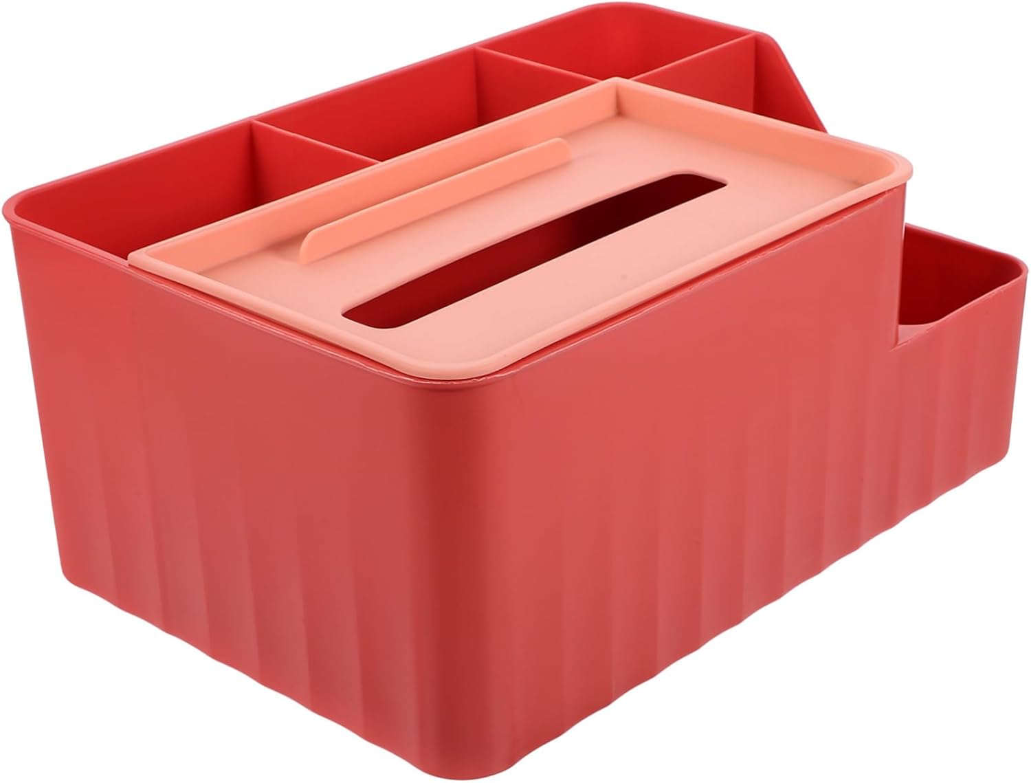 IMIKEYA Office Organiser for Desk Tissue Box Cover Organizer Multifunctional Storage Paper Box Light Weight Plastic