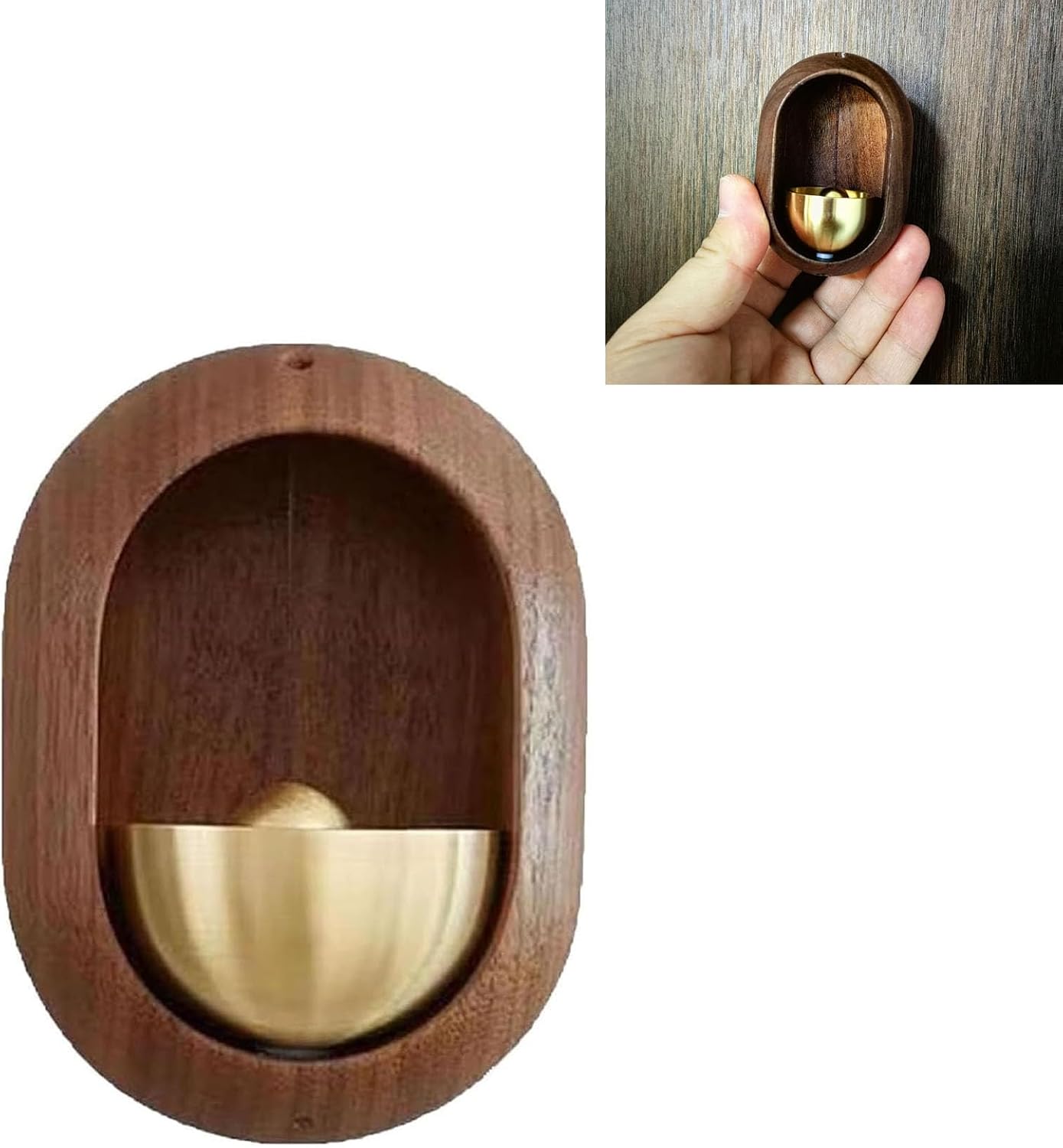 Wood Magnetic Door Chime-Magnetic Wood Bell