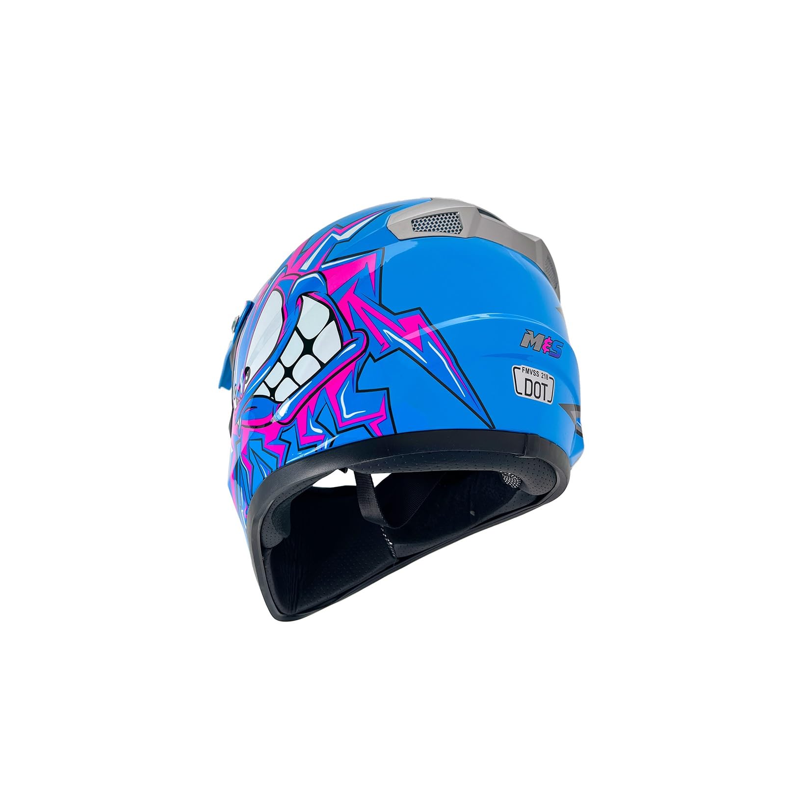 Casco De Moto Niño, Juventud Cascos De Motocicleta, Casco De Motocross Integral, Casco De Ciclismo Para Niños, Cascos Integrales AVT MX Cascos Motocicleta Cross Niños Quad Bike Bicicleta De Montaña