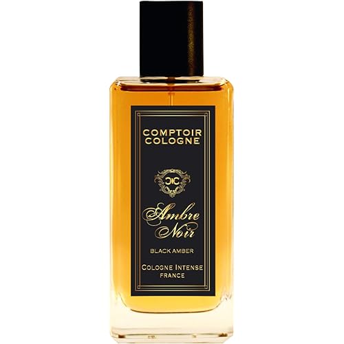 Black Amber Intense - Cologne for Men with Sun-Drenched Citrus, Cedar, and Amber Notes - Long Lasting Warm, Woody Scent - 3.3 oz