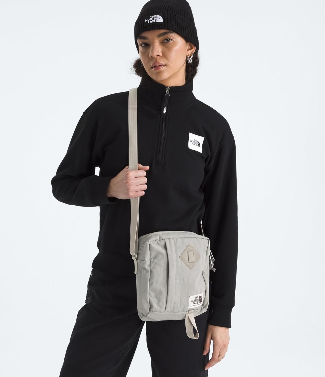 THE NORTH FACE Berkeley Crossbody Bag | Adjustable Strap, Water-repellent Finish, Internal Divider & External Pocket