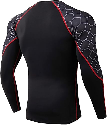 Miniatura 2 de Camiseta de manga larga para hombre, camiseta de compresión UPF 50+, traje de neopreno para surf