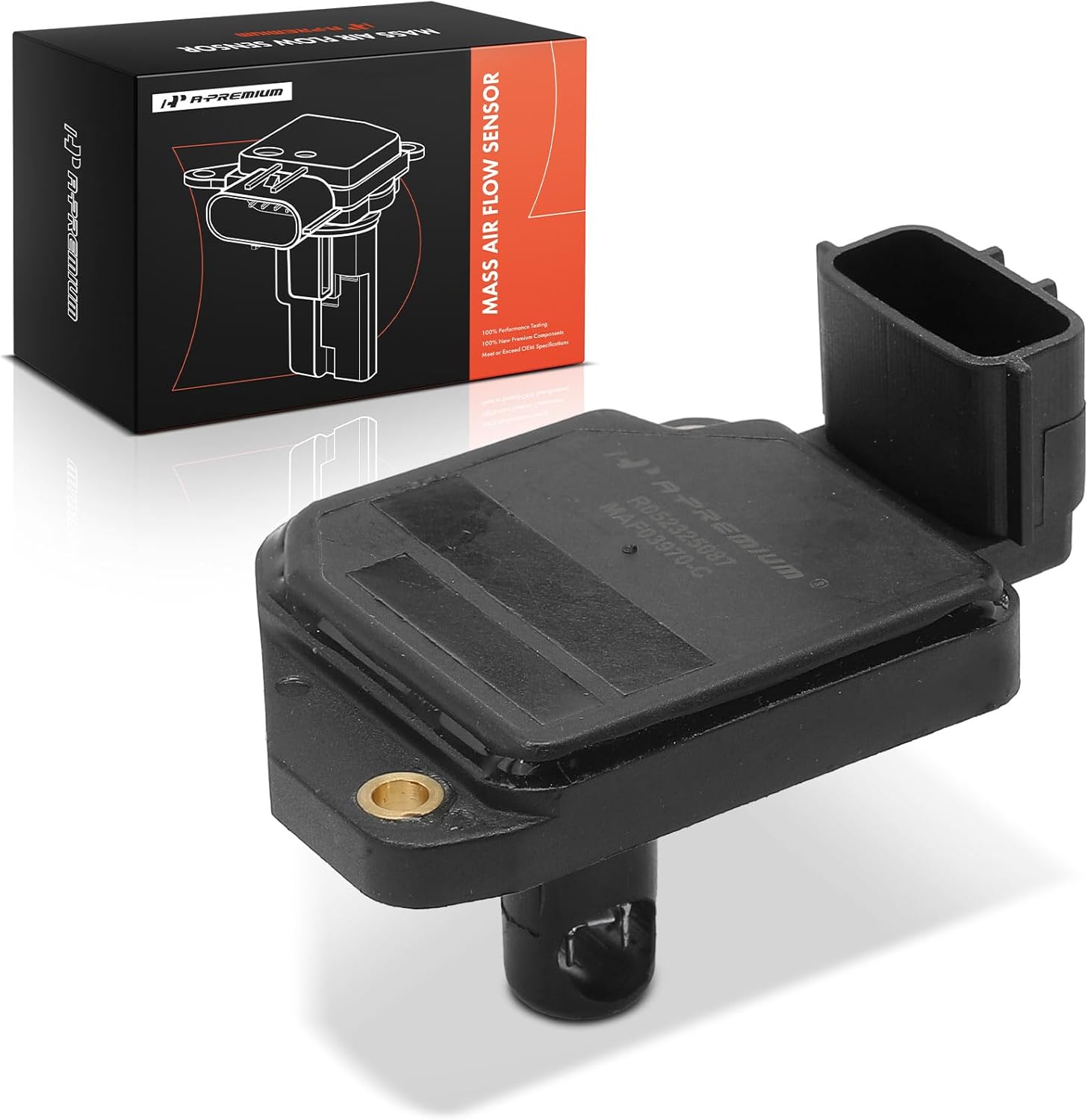 A-Premium Mass Air Flow Sensor [3 Pins, 2.4L] MAF Compatible with Nissan Frontier 1998-2004, Pickup 1996-1997, Xterra 2000-2004