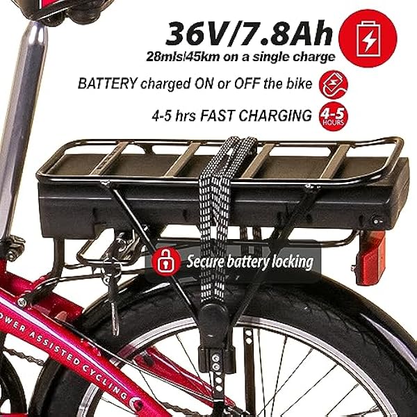 Swifty Liberte 20inch Folding e Bike, Unisex-Adult