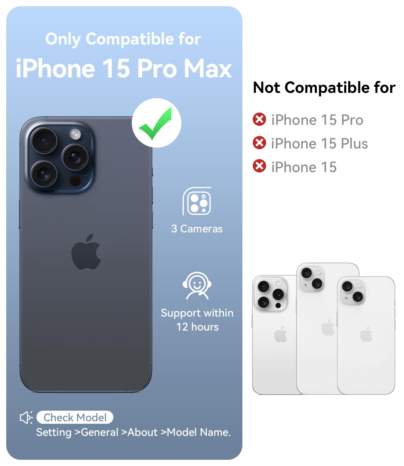 Aazon.co: AOTESIER Copatible With IPhone 11 Pro Ax Cases, Preiu - View #3