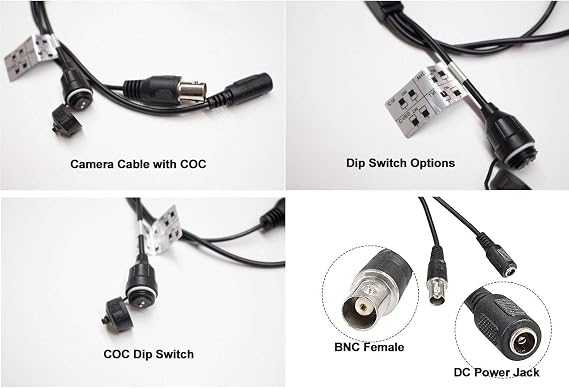 OEM 2MP HAC-HDW1200TMQ IR HDCVI 1080P Eyeball Dome Camera Dip Switchable, 30fps@ 1080P, 2.8mm Lens, IR30M, Smart IR, IP67, DC12V Analog Security