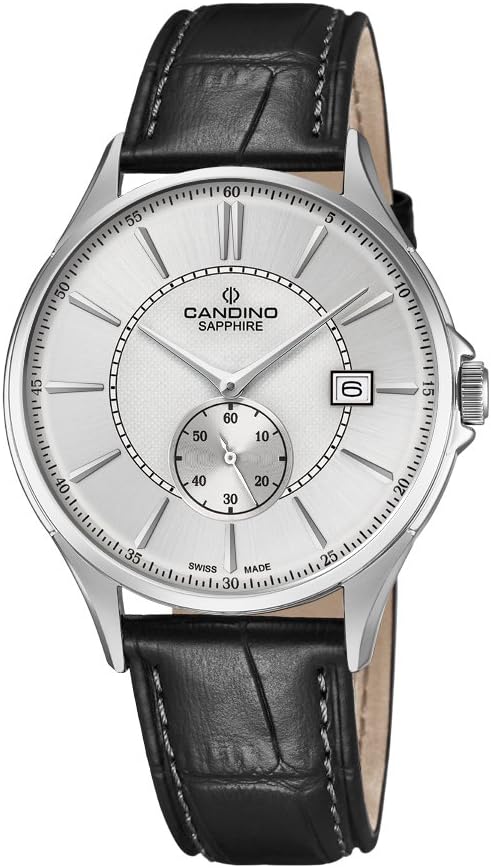 Candino Mens Analogue Classic Quartz Watch with Leather Strap C4634/1