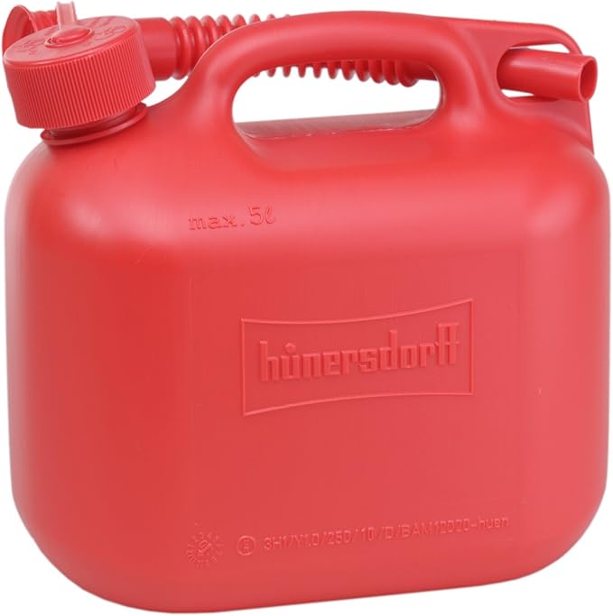 Kraftstoff-/Ölkanister Rot - 5L + 2,5L Doppelkanister