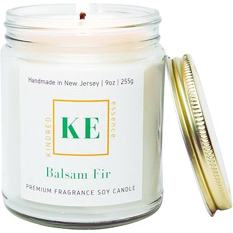 Balsam and Fir Scented Candle - The Perfect Christmas Fragrance