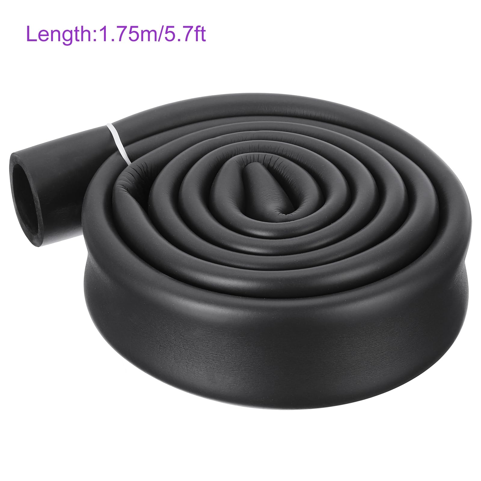 DMiotech Pipe Insulation Tube 30mm ID x 5mm Thick 5.7ft Foam Grip Wrap Closed Cell Foam Tubing Non-Slip for Utensil Tools Handle Support 1.75m - Image 4