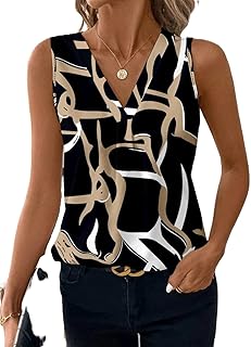 بلوزة نسائية كاجوال مطبوعة بشكل عشوائي لفصل الصيف