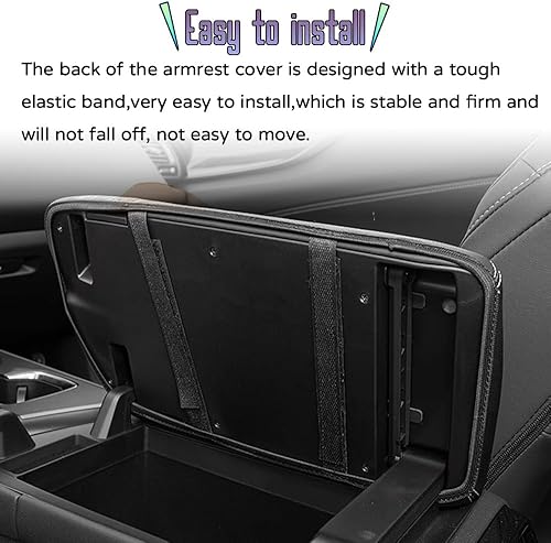 Miniatura 5 de Accesorios interiores personalizados para Lexus RZ 450e NX 250 NX 350 NX 350h NX 450h+ 2022 2023 Funda de cuero para reposabrazos central, cojín